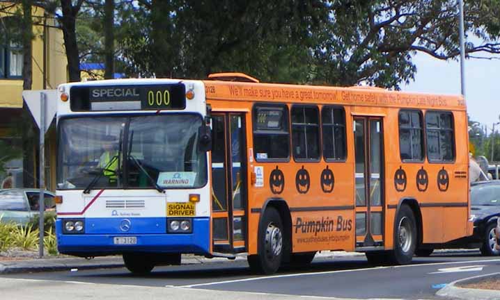 STA Mercedes O405 PMC 3128 Pumpkin Bus